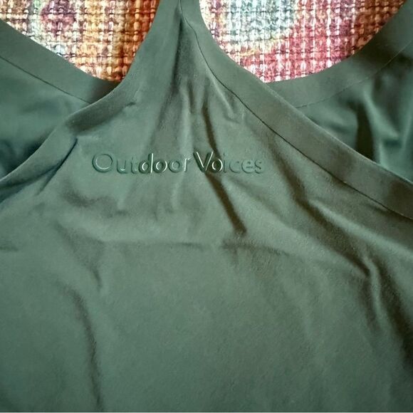 Outdoor Voices Women’s Green Racerback Activewear Dress - Picture 12 of 12